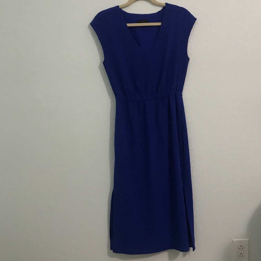 Gorgeous royal blue midi dress